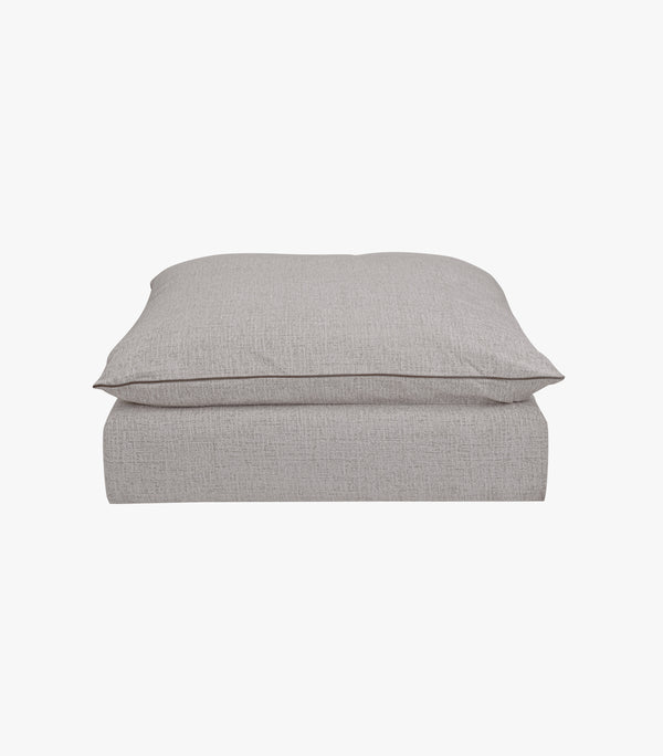 Sillón Ottoman Galardi de tela color gris