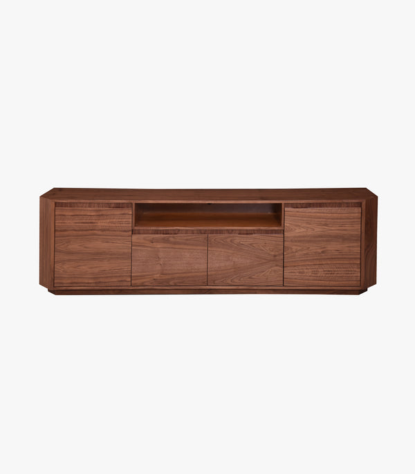 Mueble de Tv Dorian de madera nogal