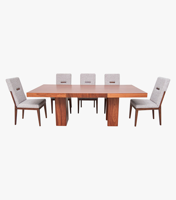 Comedor Dorn para 8 personas de madera color café