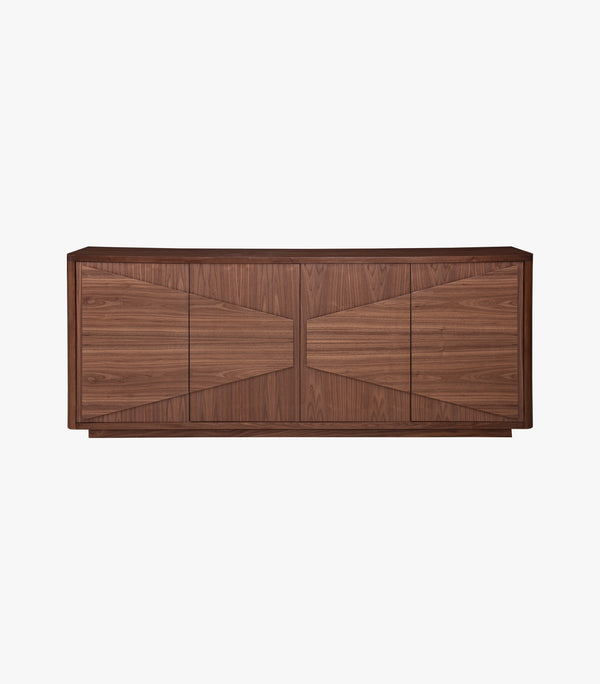 Bufetero infinity de madera nogal