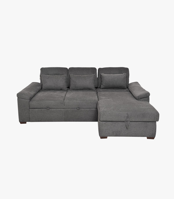 Sofa Cama Cloop de tela color Oxford