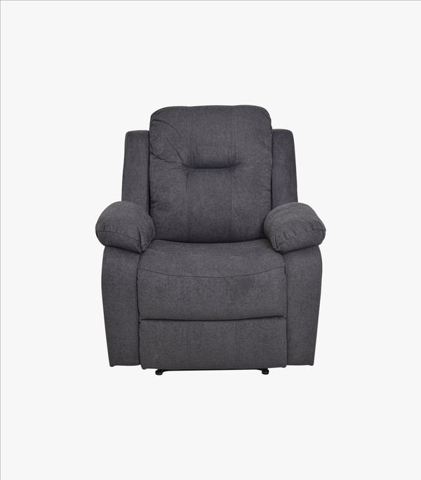 Sillón Reclinable Eléctrico Cloe de Tela color Gris