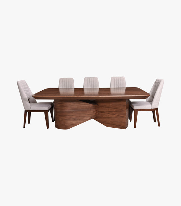 Comedor Rectangular para 8 personas Infinity de madera