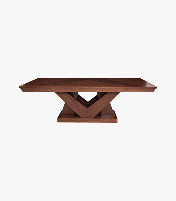 Mesa de Comedor Oporto acabado nogal