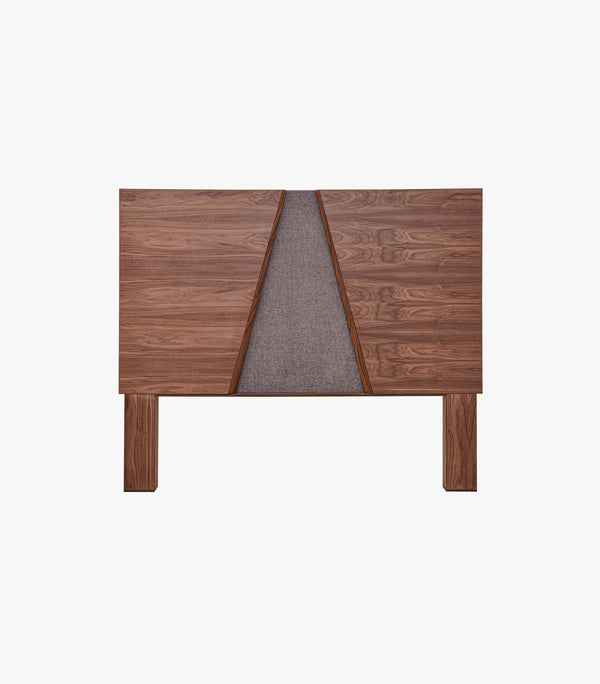 Cabecera King Size Aura de Madera Nogal