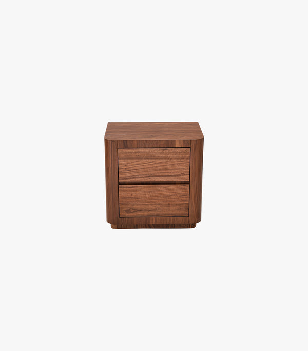 Buró Palermo de madera acabado nogal