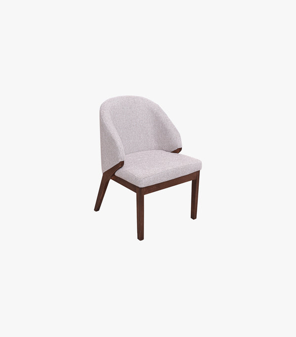 Silla Rodan de madera color café