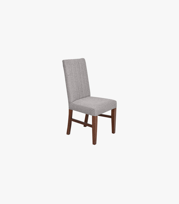 Silla Columbia de tela color gris