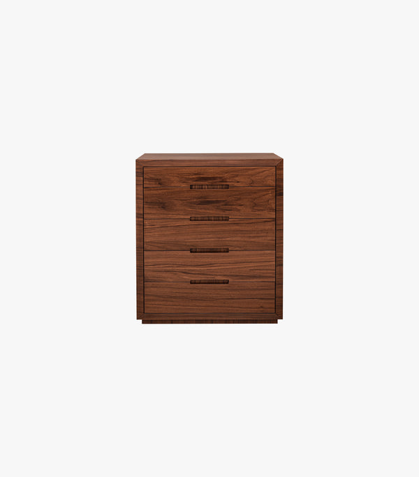 Cajonera Torino de madera color café