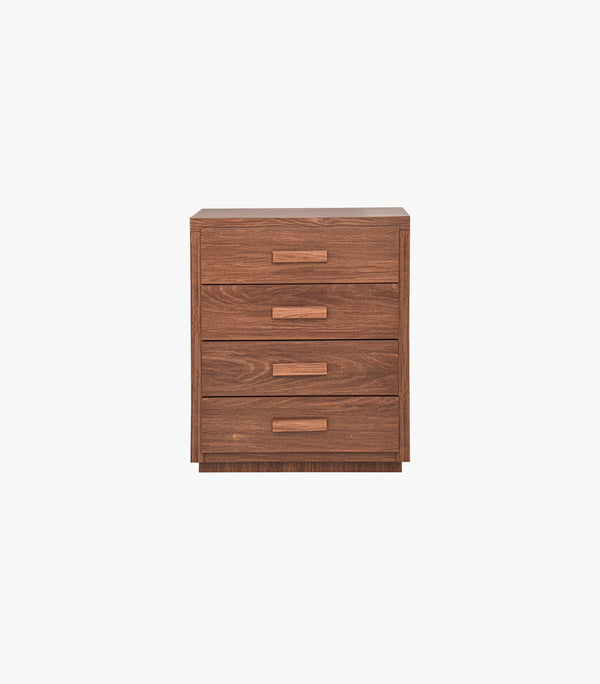 Cajonera Zara de madera color café