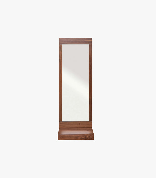 Espejo Panerai de madera color café