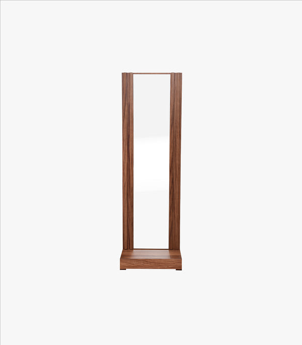 Espejo Alvize de madera color café