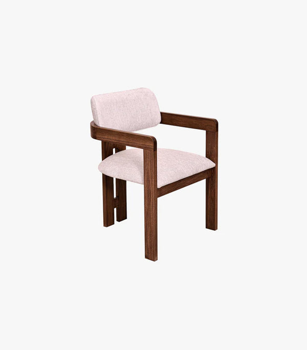 Silla Harding de madera color café