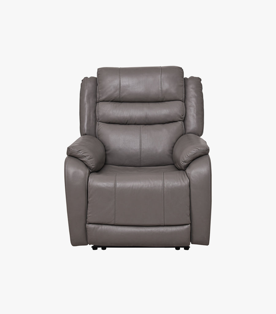 Sillón-Reclinable-Eléctrico-Cooper-piel-color-gris
