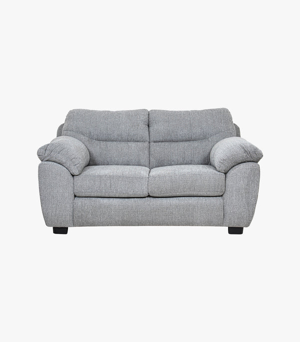 Love Seat Berna De Tela Color Gris