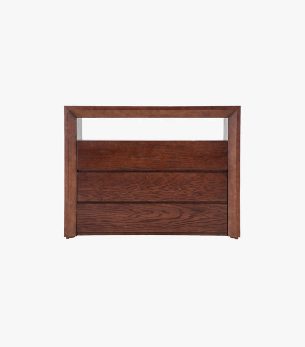 Mueble De Tv Palax De Madera Color Nogal