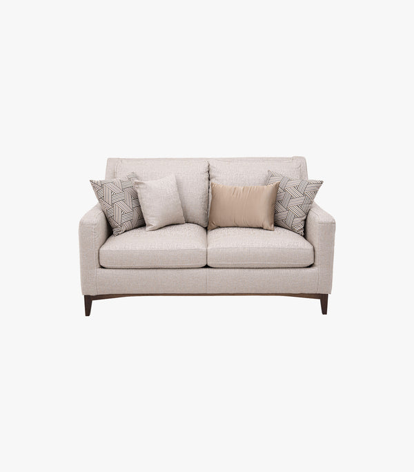 Love Seat Poleo De Tela Color Beige de Boal