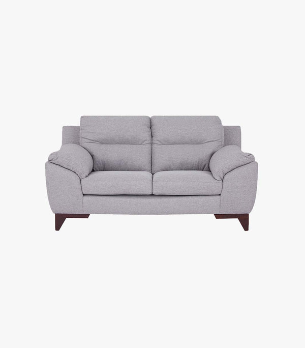 Love Seat Leonore en Tela Color Gris