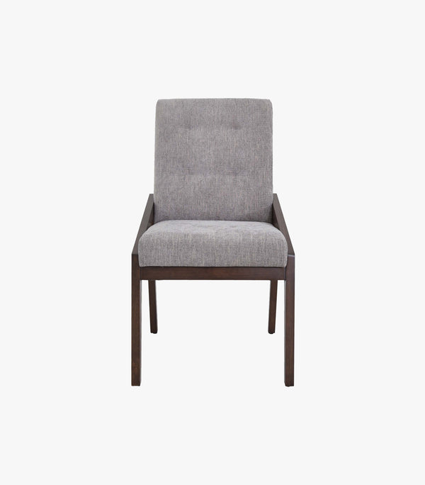Silla Altair De Madera Poplar Color Gris