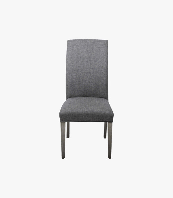 Silla Gala De Madera De Tela Color Gris
